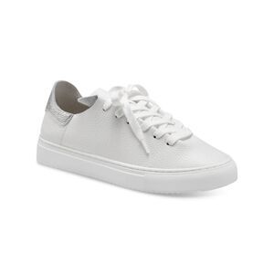 CHARTER CLUB Womens White Padmaa Round Toe Platform Leather Sneakers Shoes 6 M